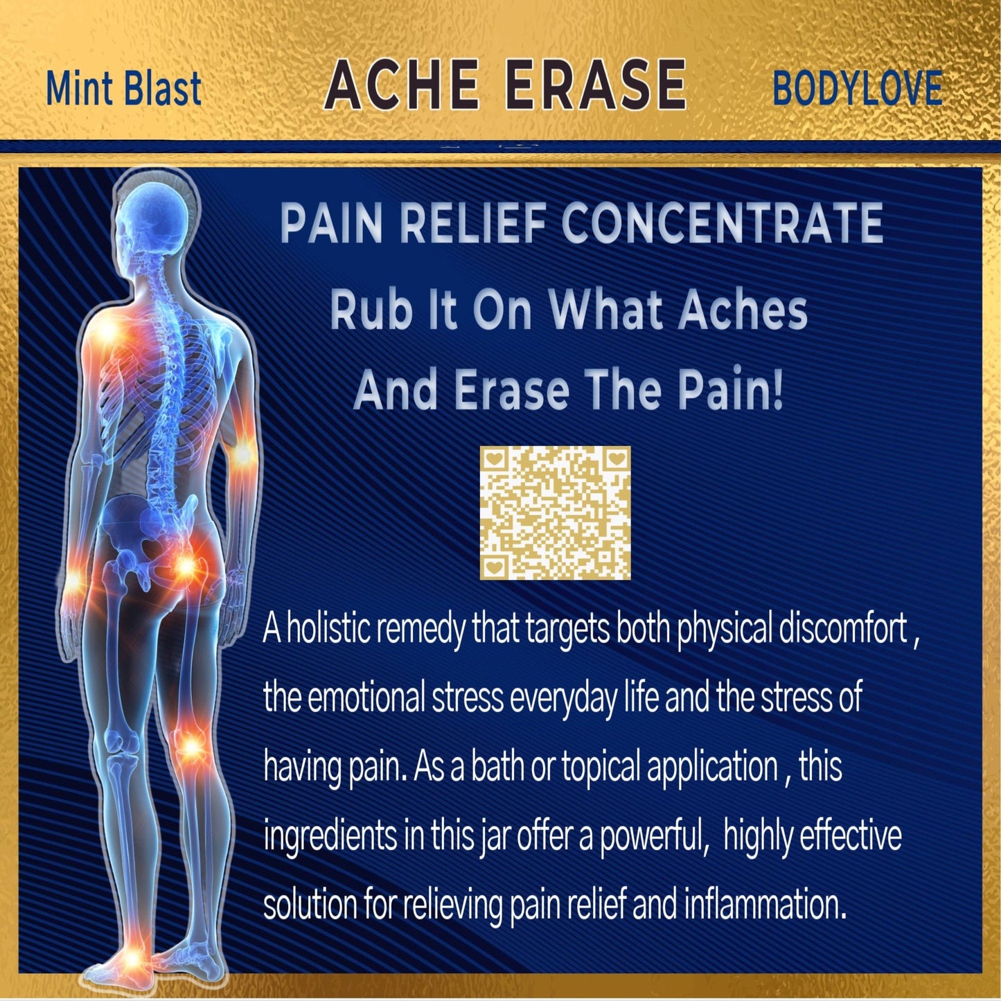 Ache Erase Powder Concentrate - LoveLand Productions