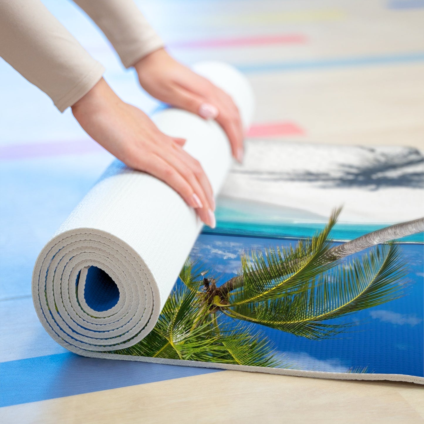 Aruba Ocean Foam Yoga Mat - LoveLand Productions
