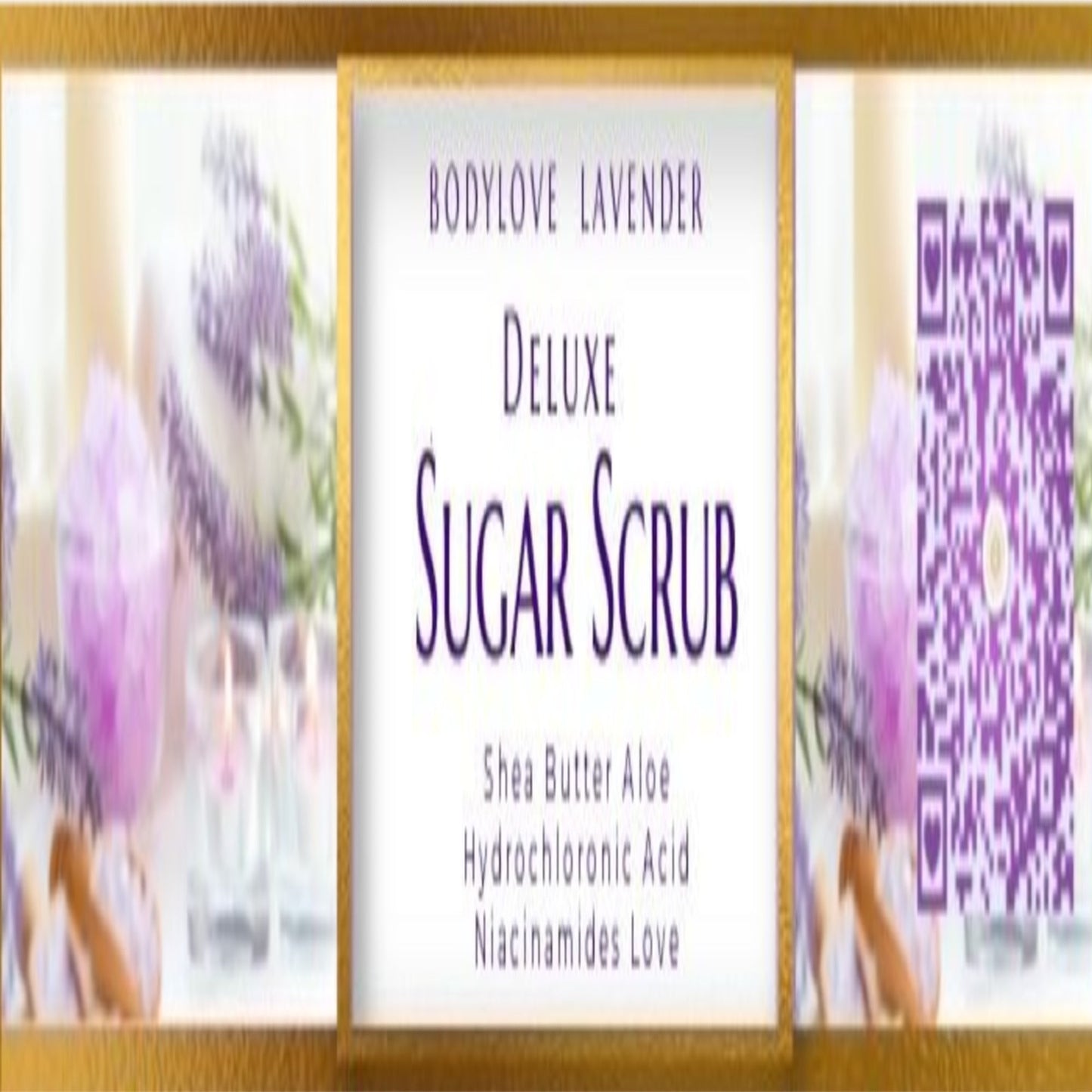 Lavender Deluxe Sugar Scrub - LoveLand Productions