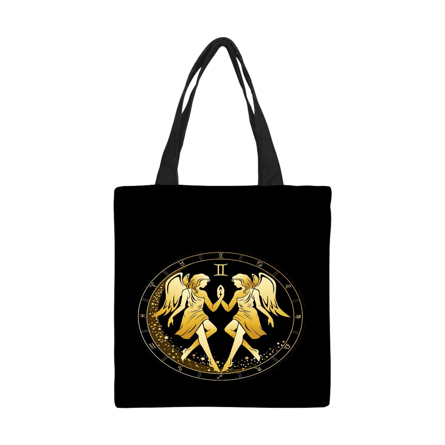 Gemini Goddess Twins Canvas Tote Bag - LoveLand Productions