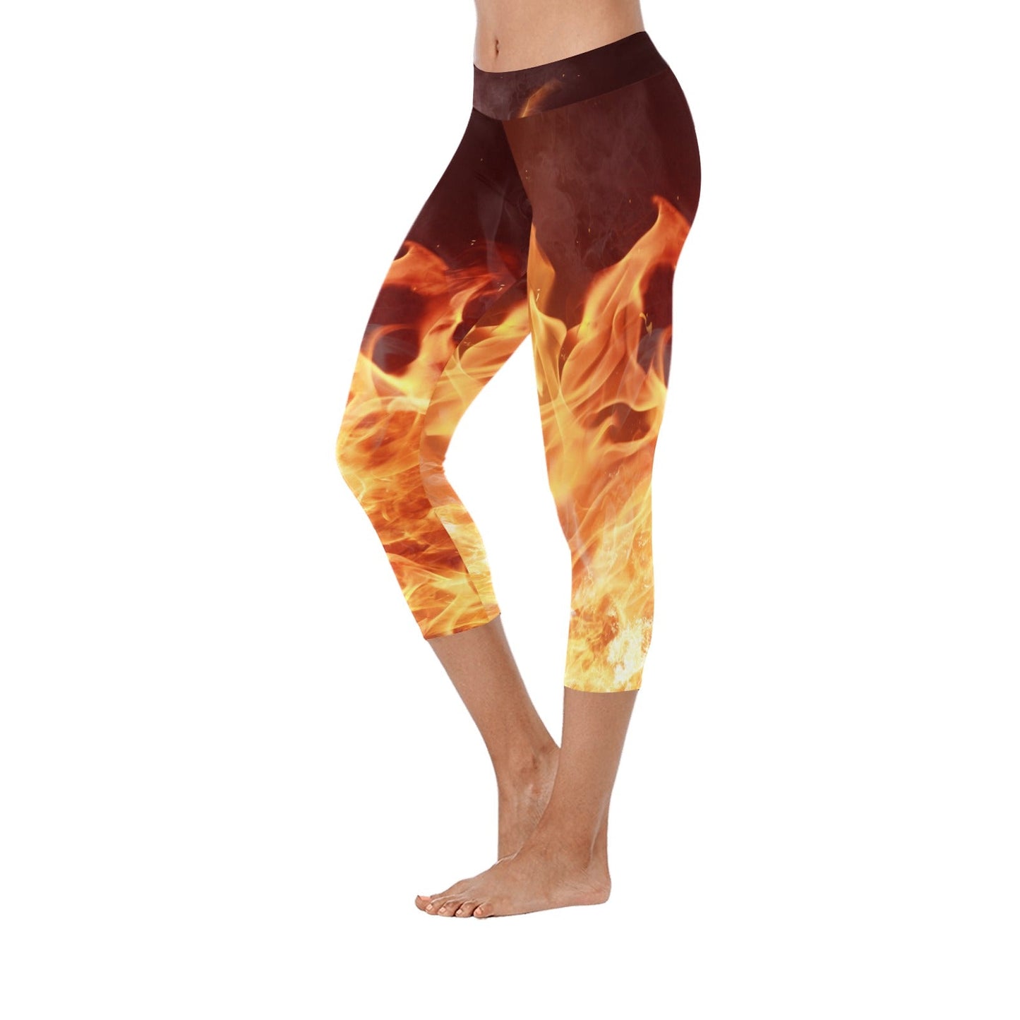 The Gift of Fire Capri Pant - LoveLand Productions