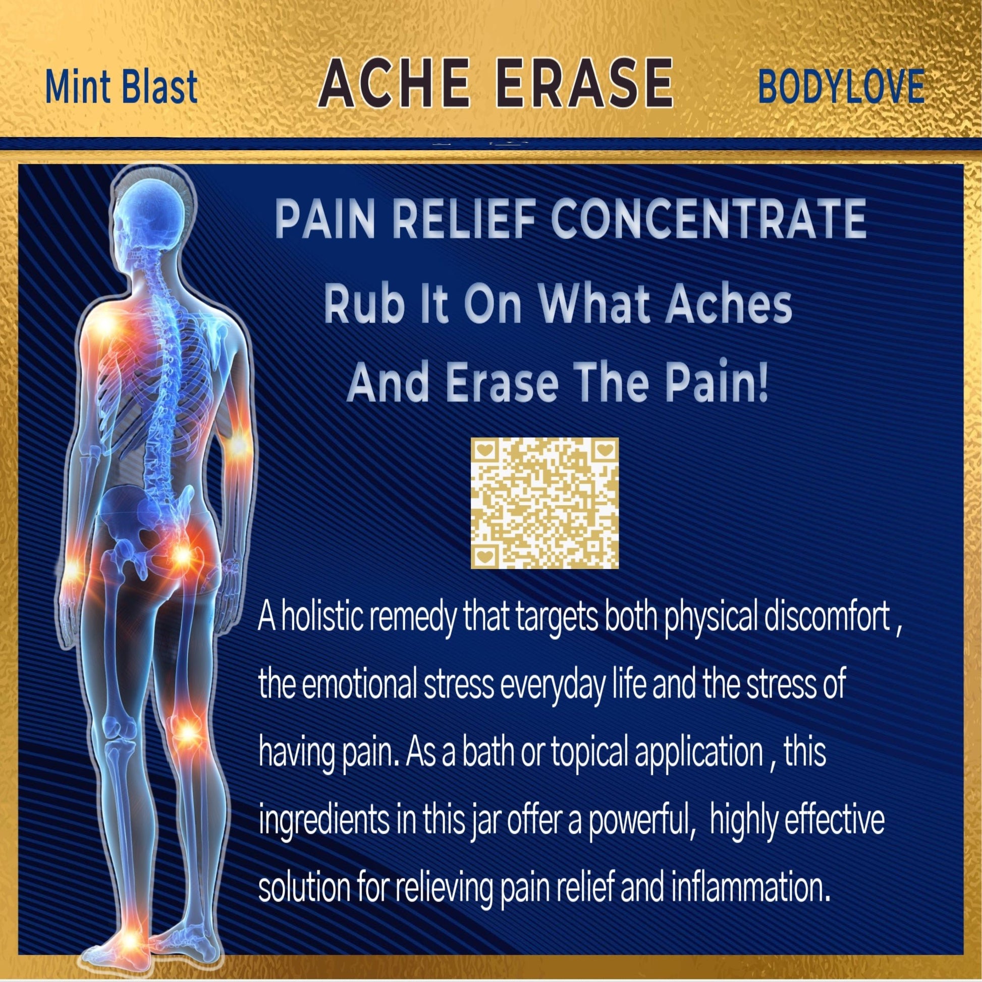 Ache Erase Powder Concentrate - LoveLand Productions