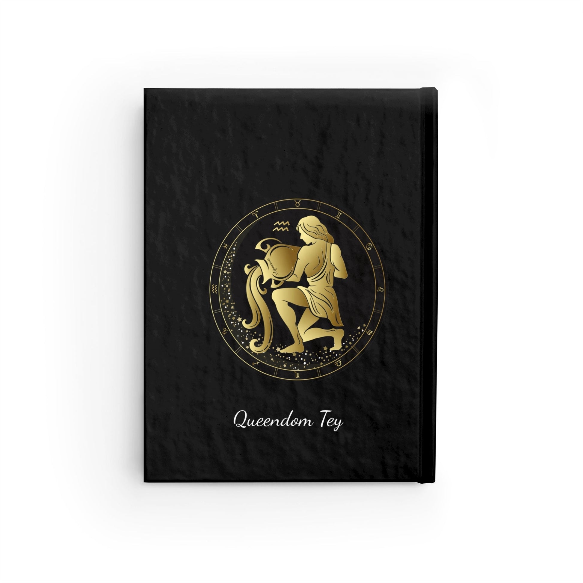 Aquarius The Waterbearer Blank Page Journal - LoveLand Productions