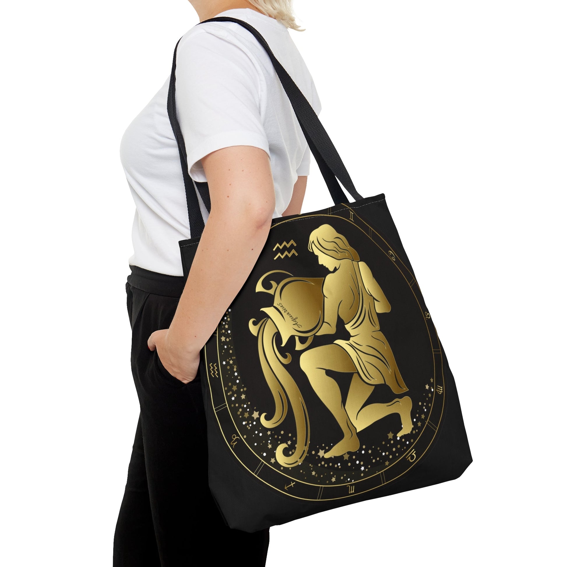 Aquarius Zodiac Sign (Jan 20 - Feb 18) LoveLand Tote - LoveLand Productions
