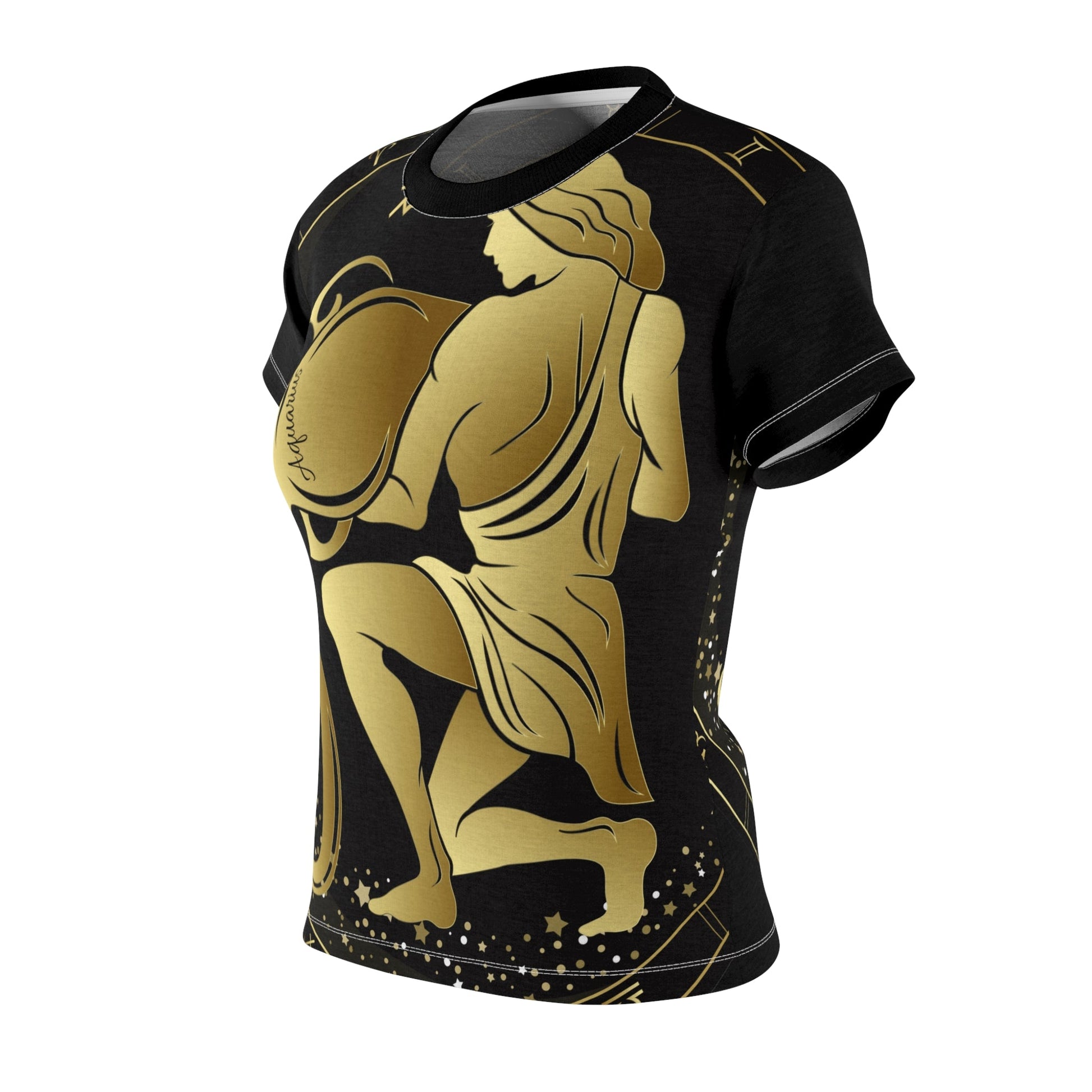 Aquarius Zodiac Sign Women's Tee - LoveLand Productions