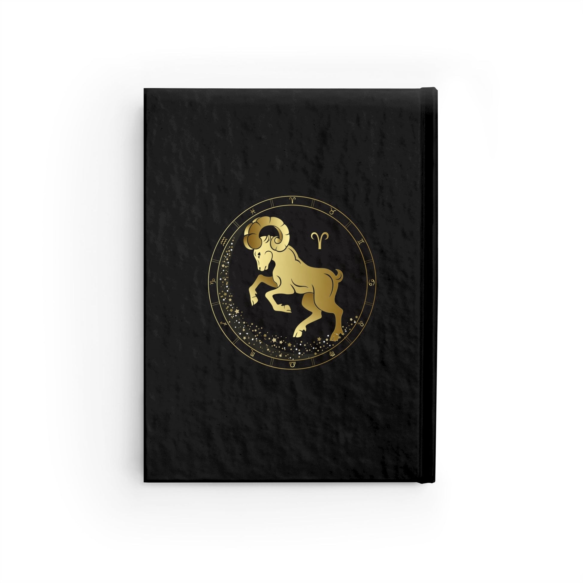 Aries Black And Gold Journal - LoveLand Productions