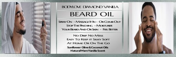 Black Diamond Vanilla Beard Oil - LoveLand Productions