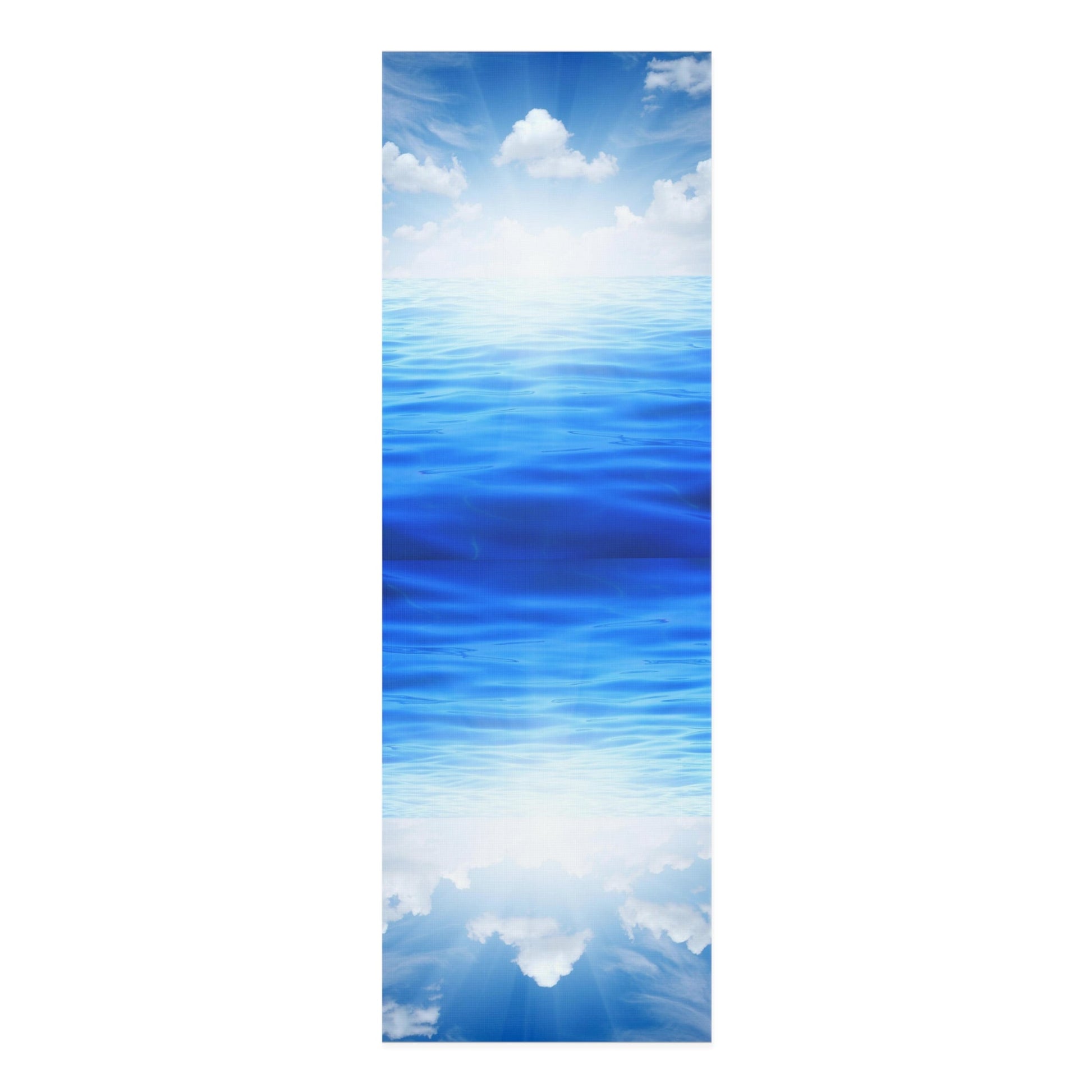 Blue Cloud Sky Foam Yoga Mat - LoveLand Productions
