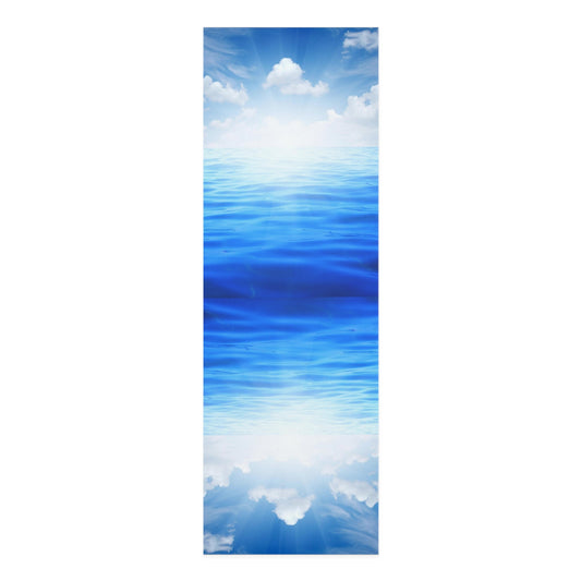 Blue Cloud Sky Foam Yoga Mat - LoveLand Productions