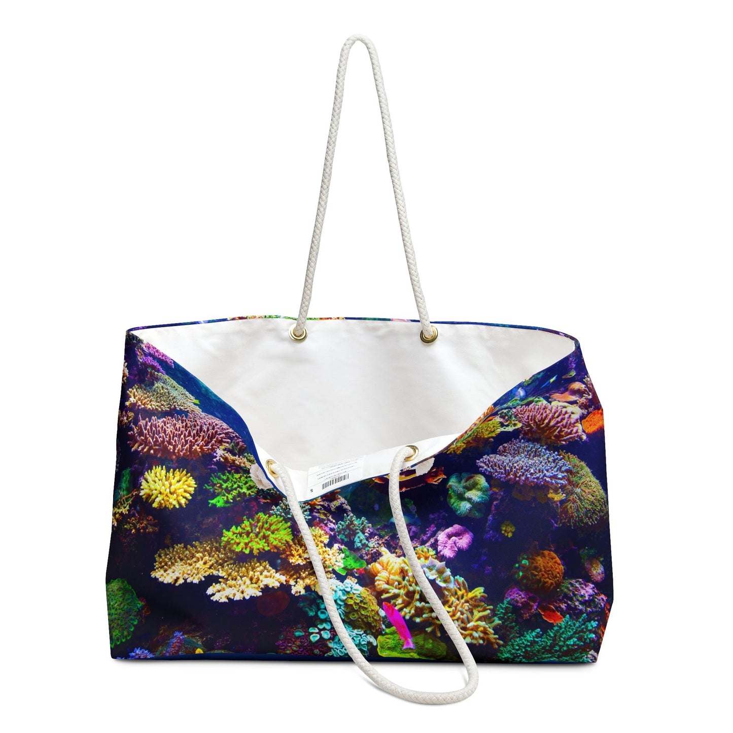 Blue Ocean Coral Weekender Bag - LoveLand Productions