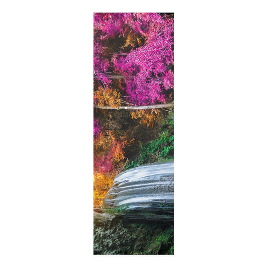 Blue Waterfall Foam Yoga Mat - LoveLand Productions
