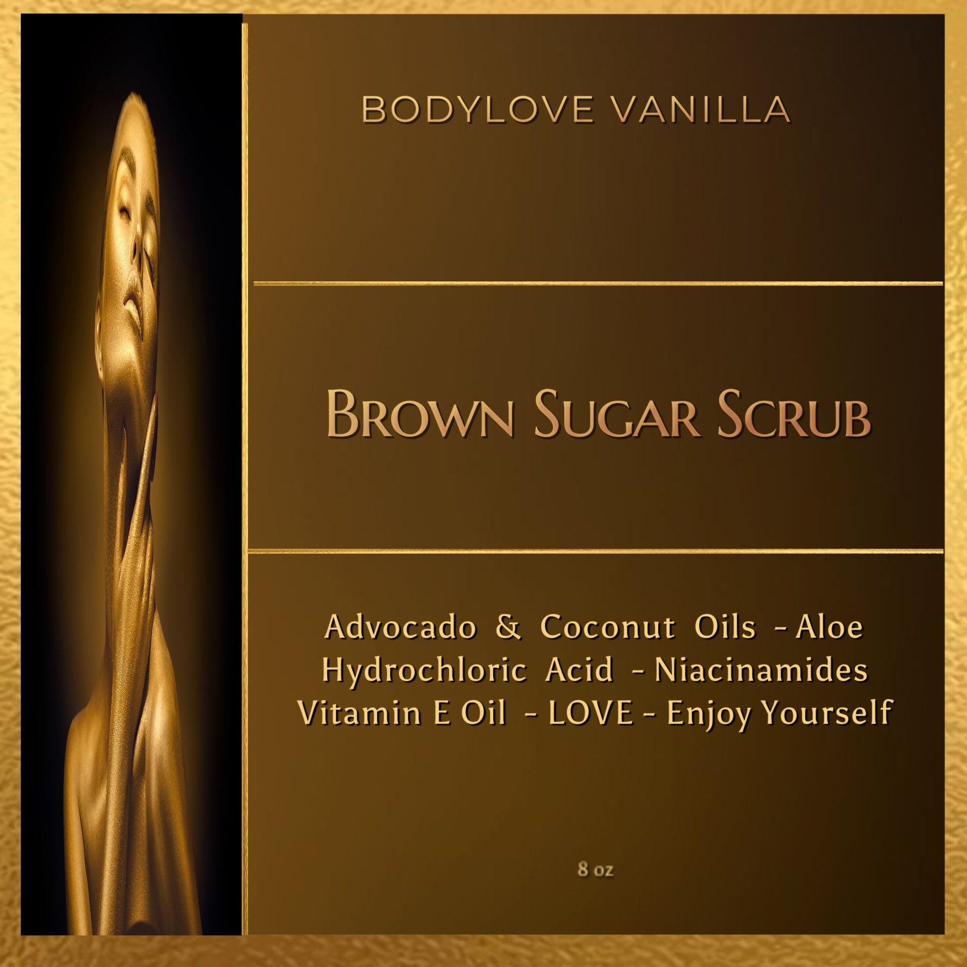 Brown Sugar Delux Nuti Scrub - LoveLand Productions
