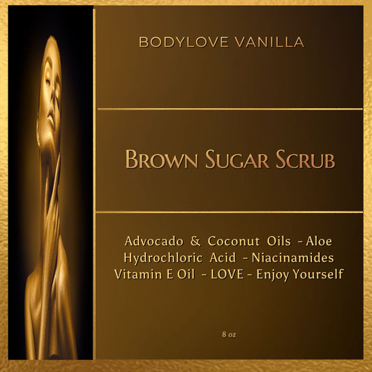 Brown Sugar Delux Nuti Scrub - LoveLand Productions