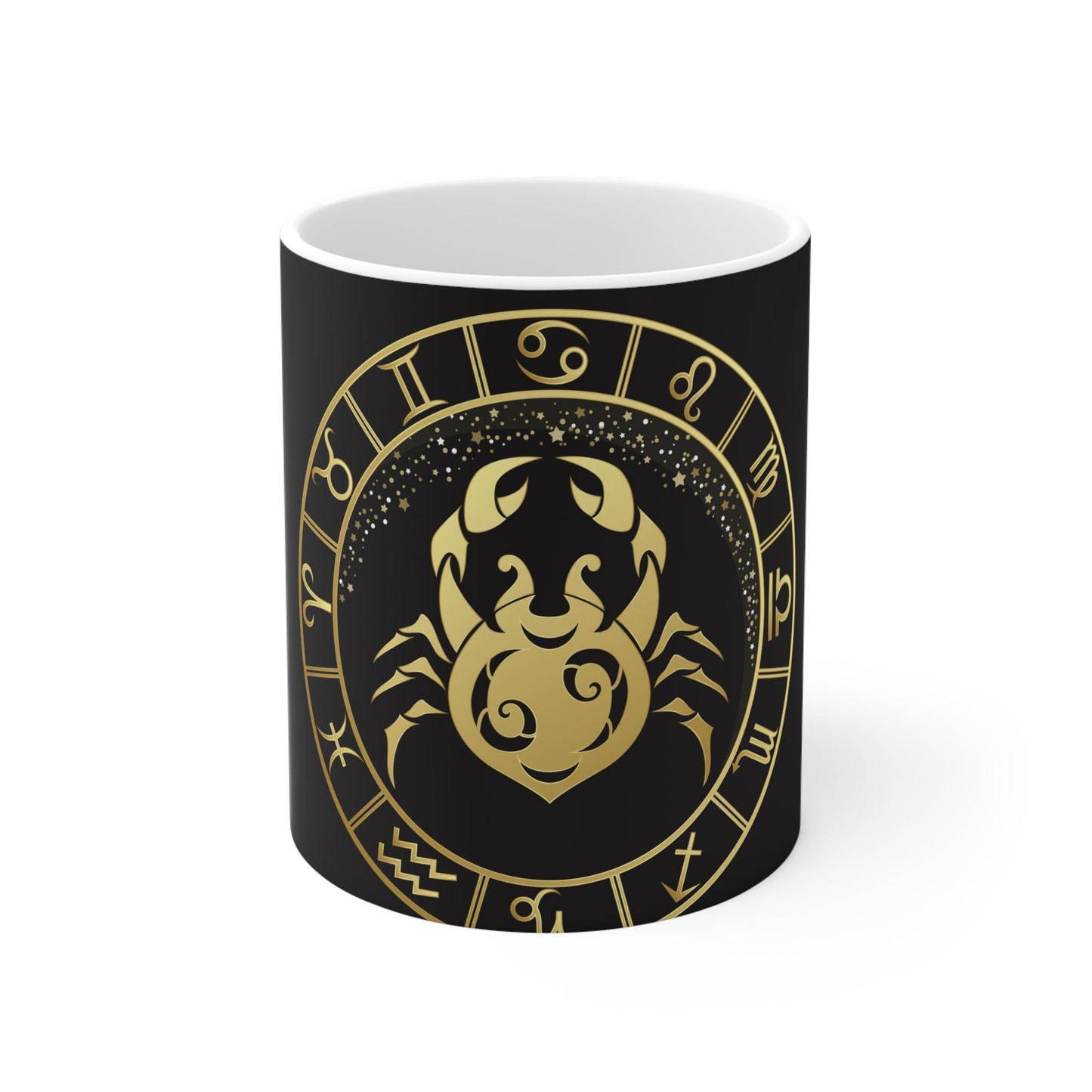 Cancer Zodiac Sign Coffee Cup - LoveLand Productions