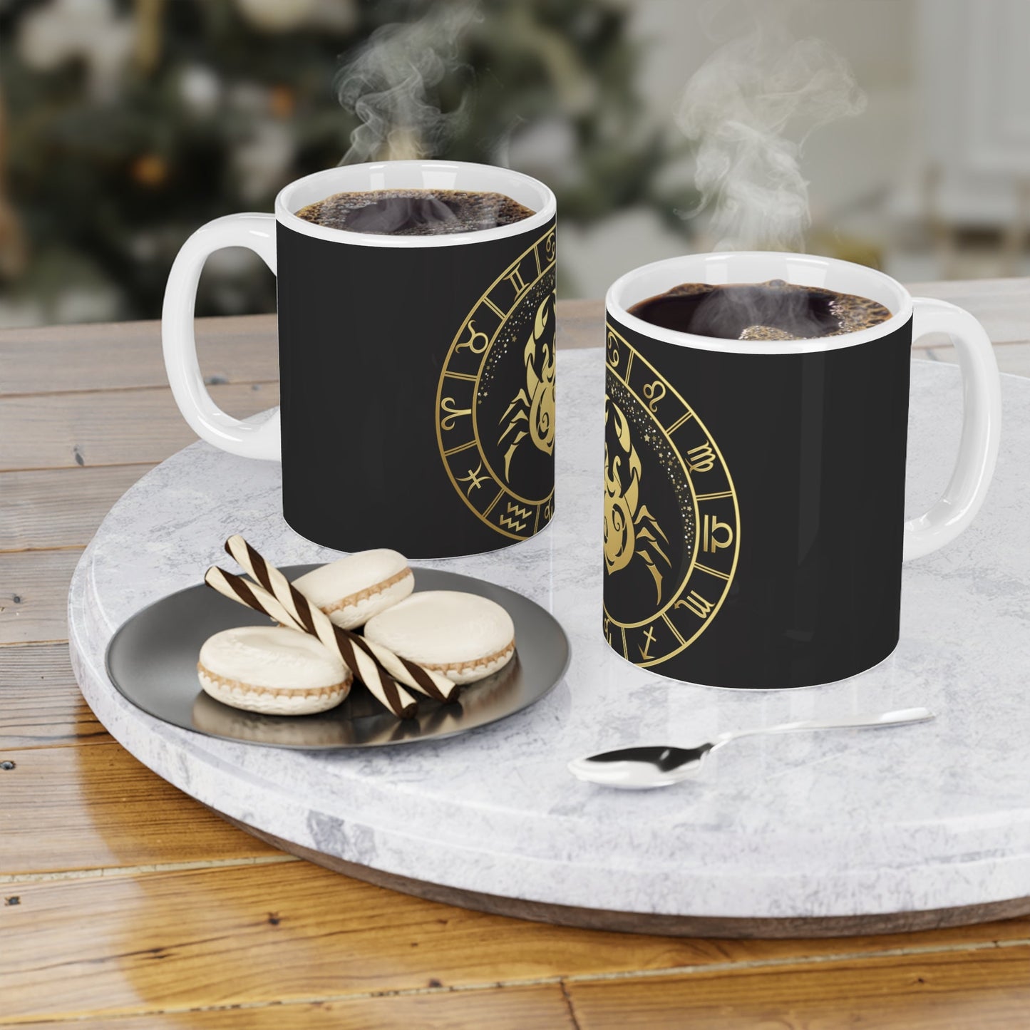 Cancer Zodiac Sign Coffee Cup - LoveLand Productions
