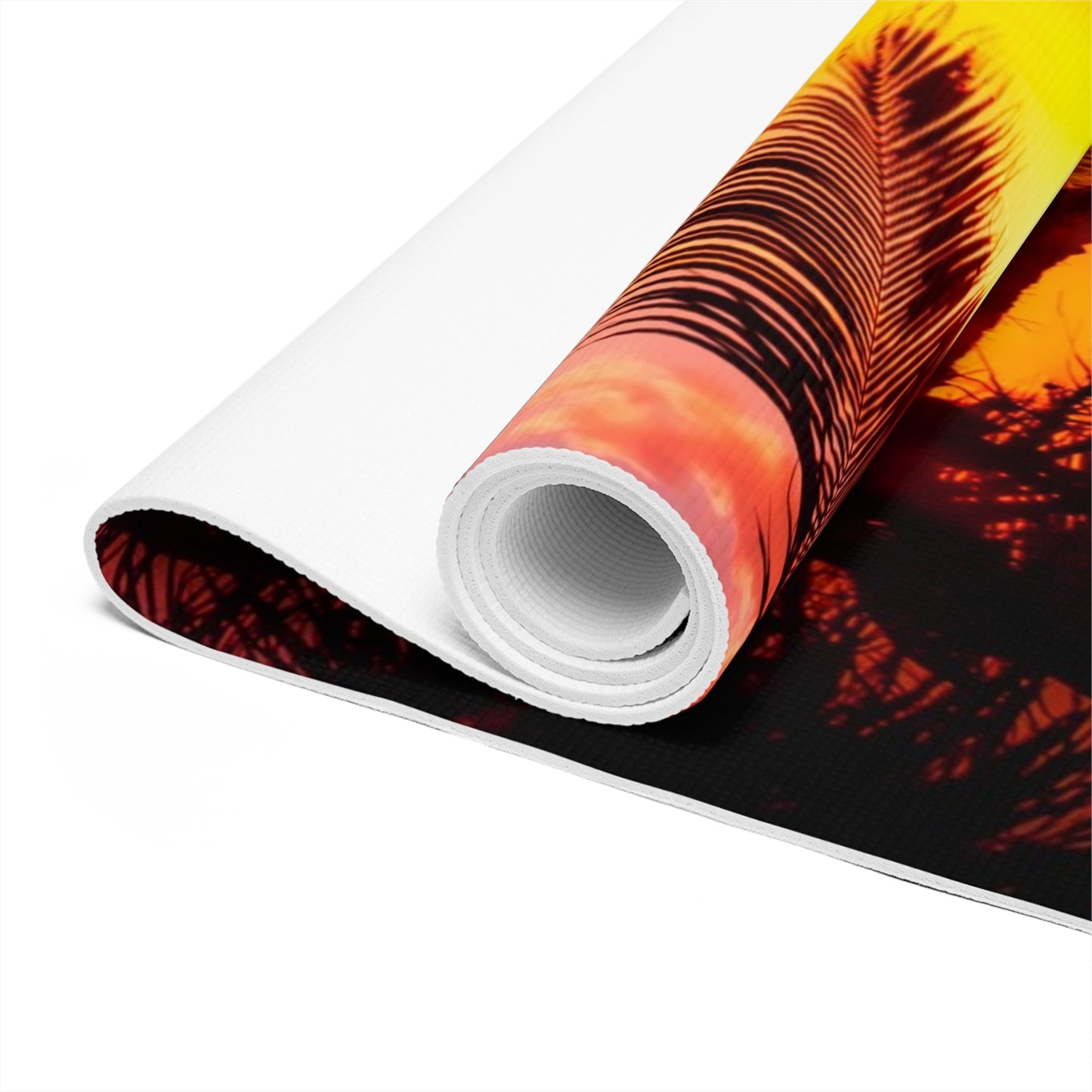 Golden Sunset Foam Yoga Mat - LoveLand Productions