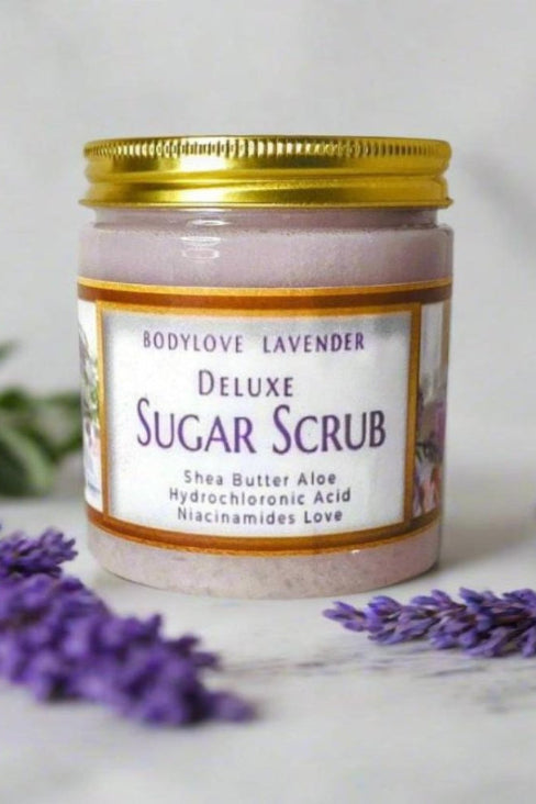 Lavender Deluxe Sugar Scrub - LoveLand Productions