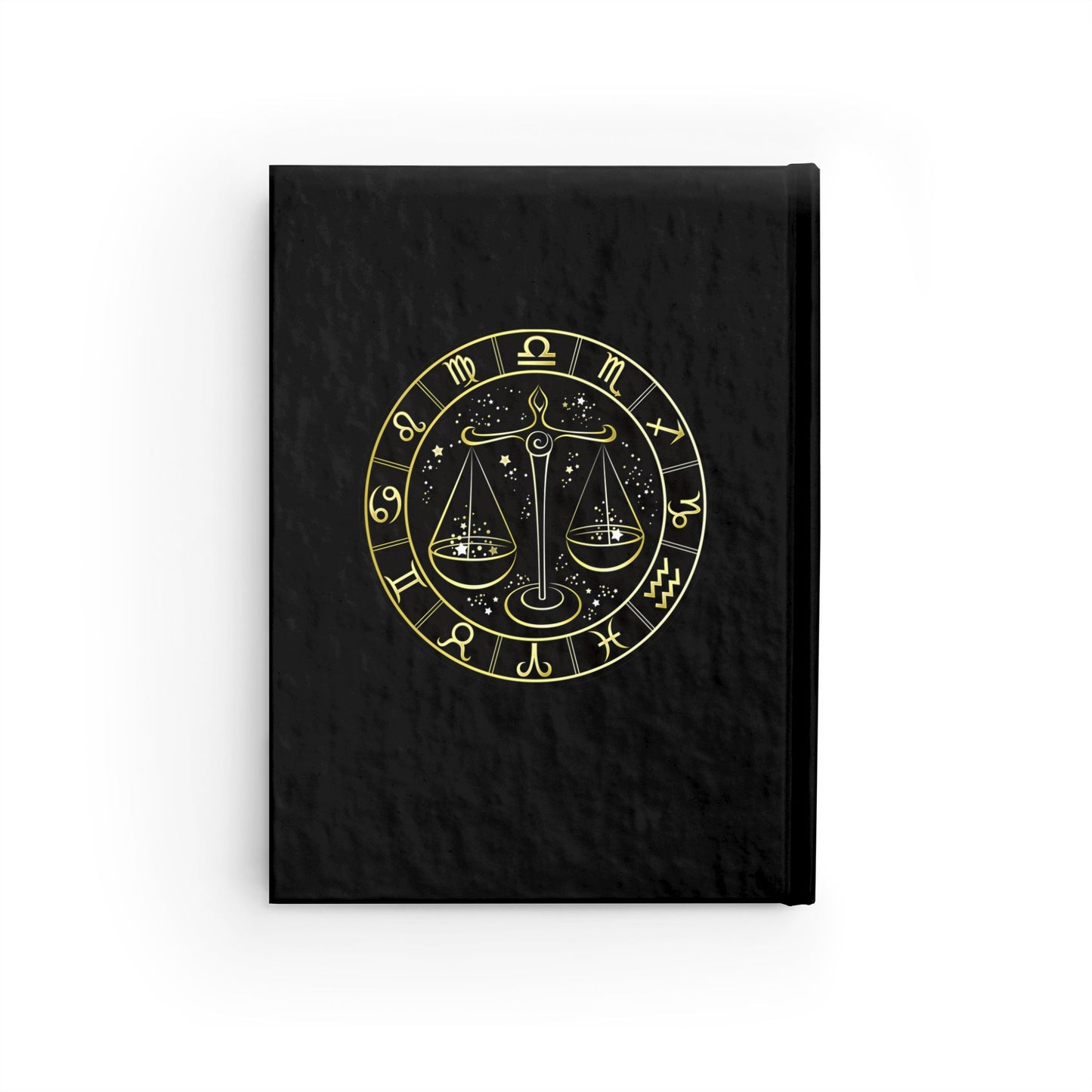 Libra Balance Zodiac Sign Ruled Line Journal - LoveLand Productions