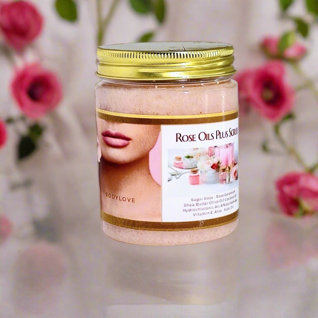 Rose Oils Plus Sugar Scrub - LoveLand Productions