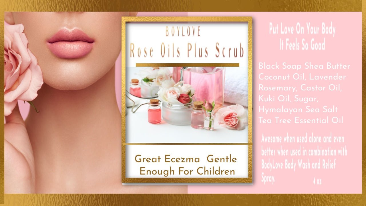 Rose Oils Plus Sugar Scrub - LoveLand Productions