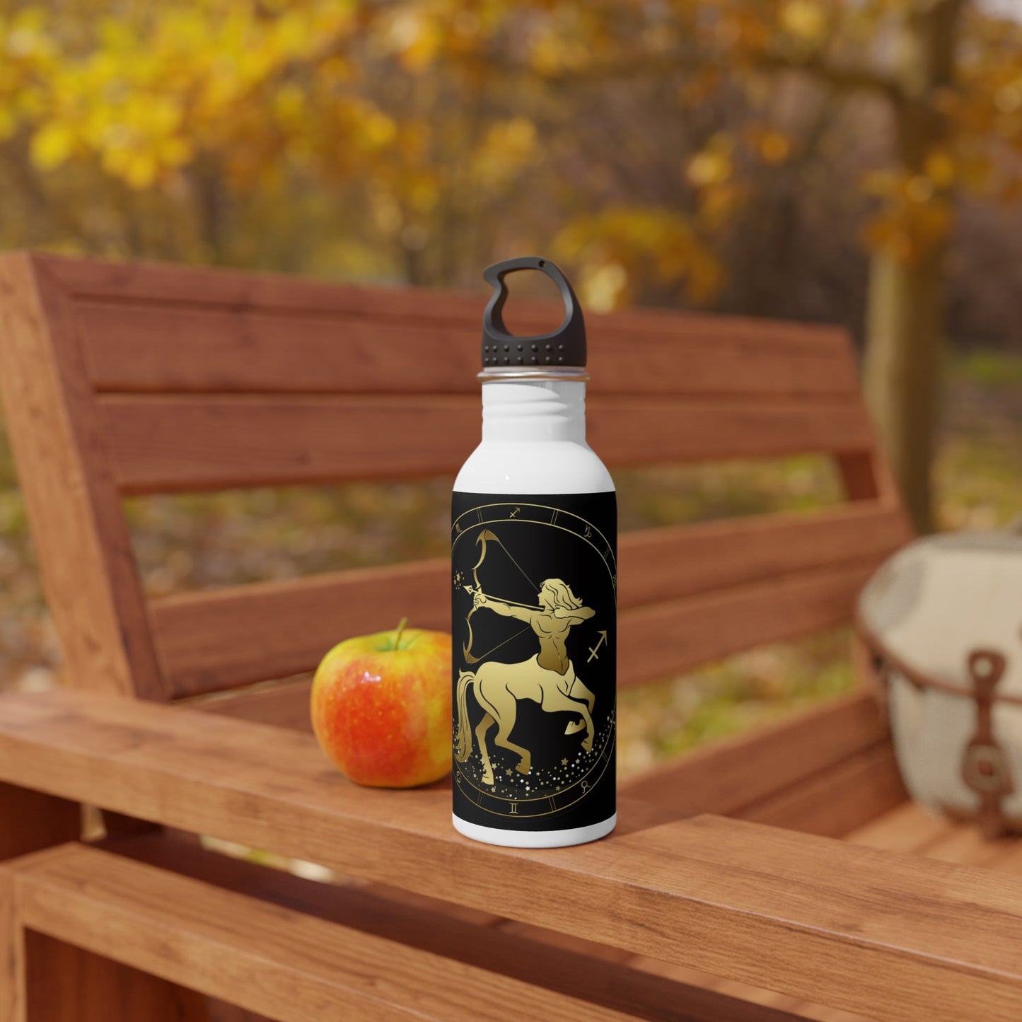 Sagittarius the Archer Stainless Steel Water Bottle - LoveLand Productions