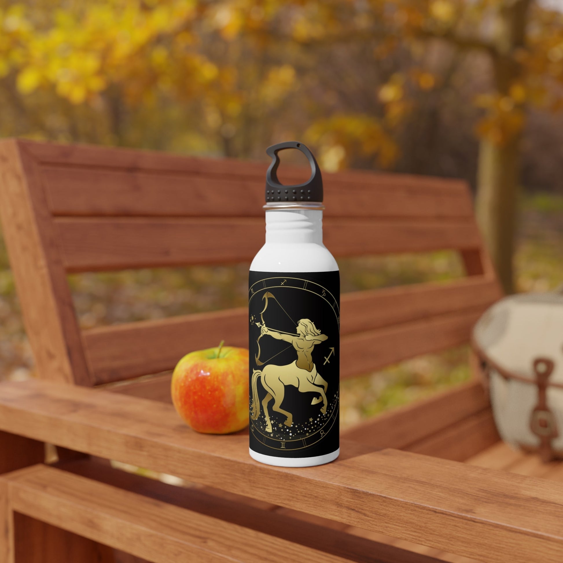 Sagittarius the Archer Stainless Steel Water Bottle - LoveLand Productions