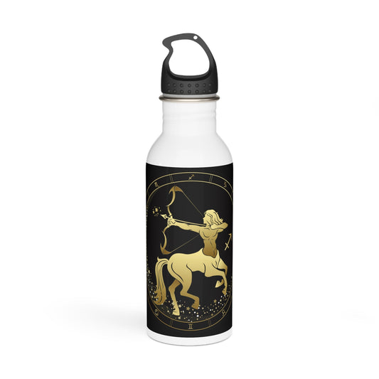 Sagittarius the Archer Stainless Steel Water Bottle - LoveLand Productions
