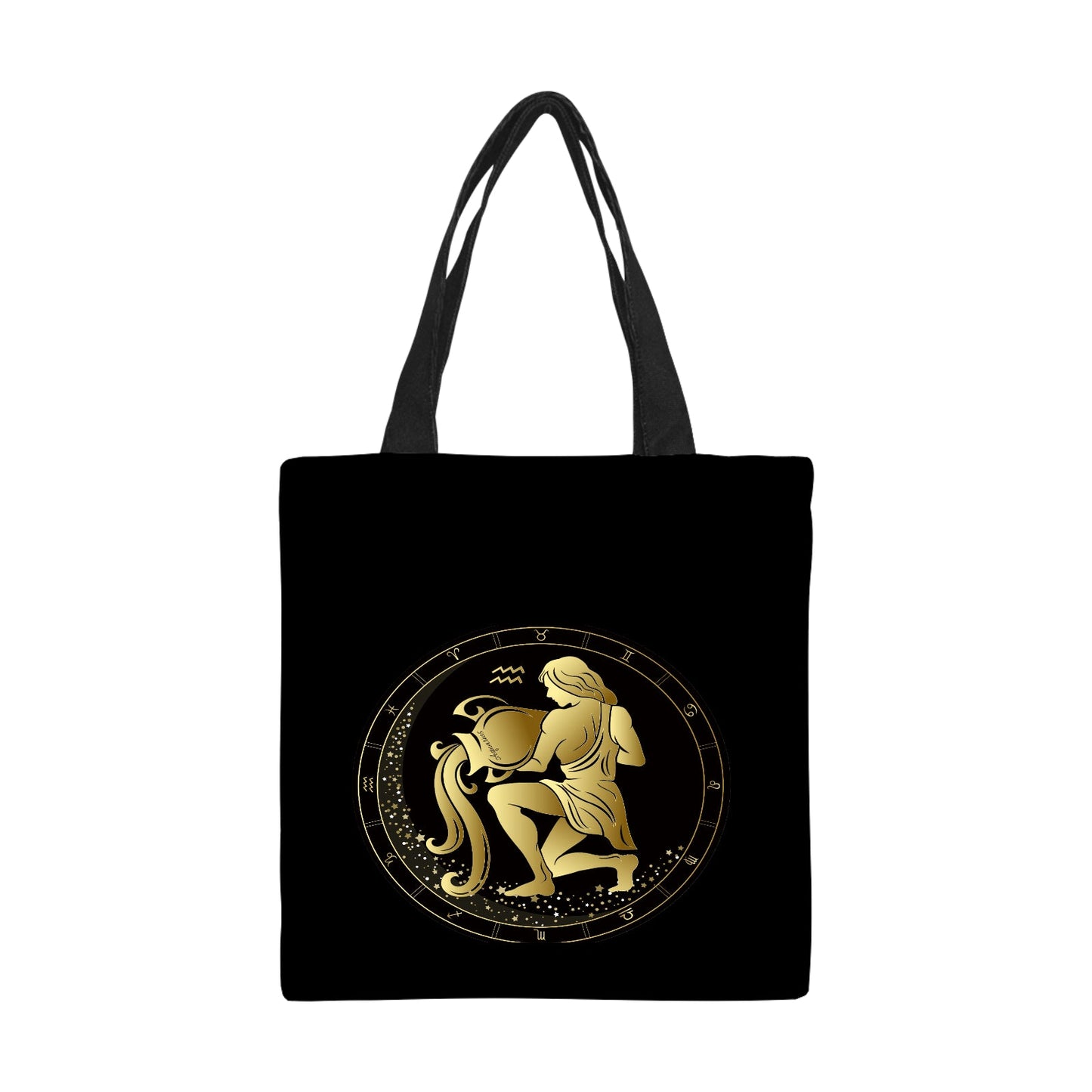 Aquarius The Water Bearer Canvas Tote - LoveLand Productions