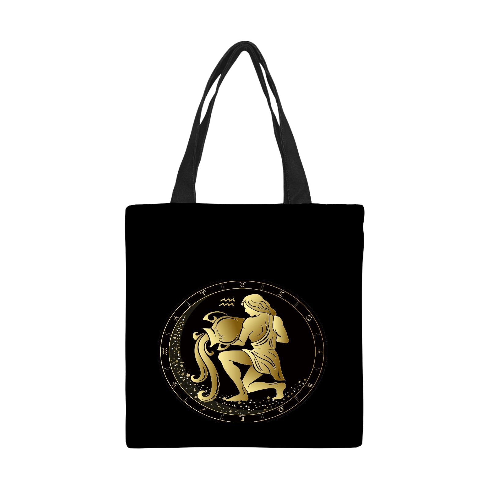 Aquarius The Water Bearer Canvas Tote - LoveLand Productions