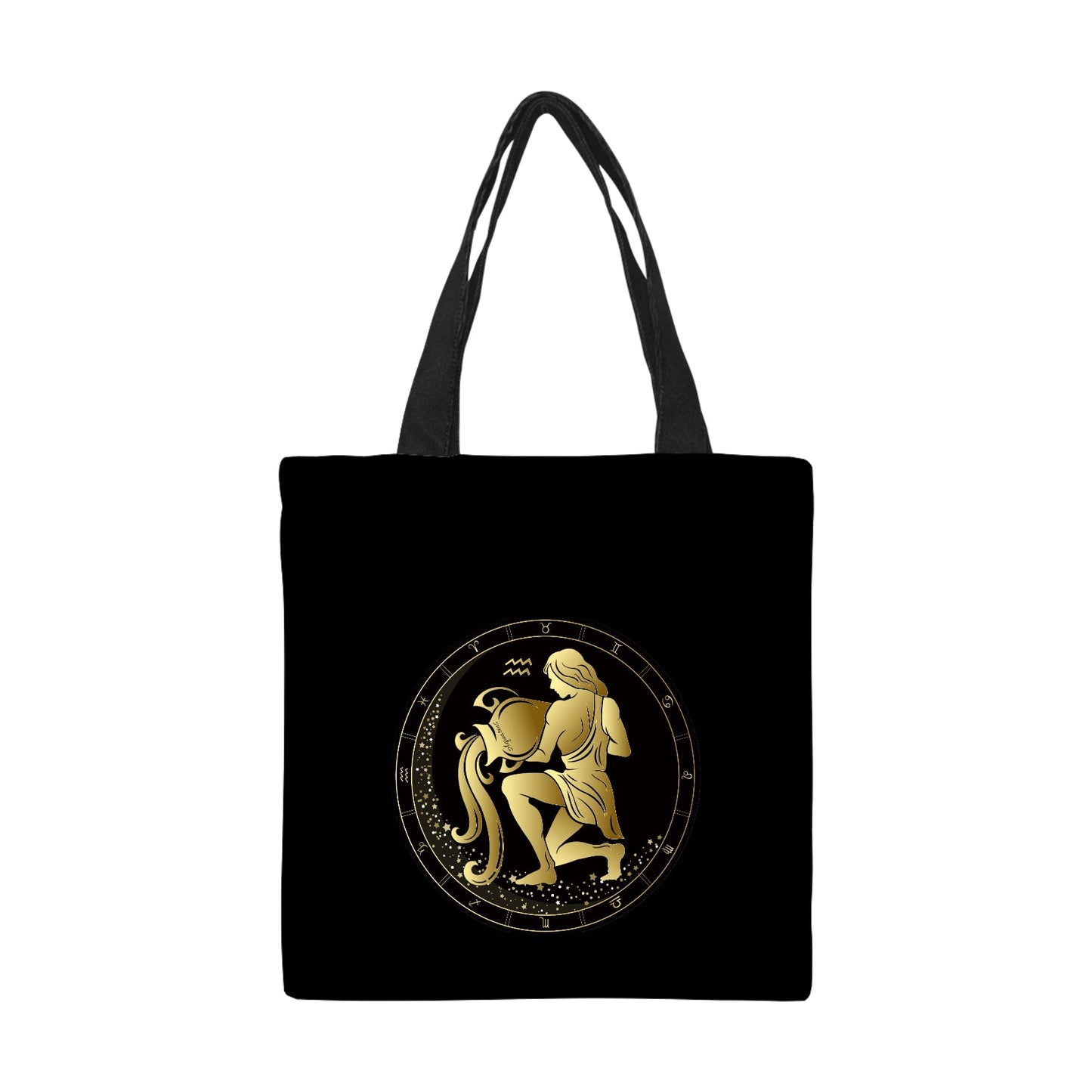 Aquarius The Water Bearer Canvas Tote - LoveLand Productions