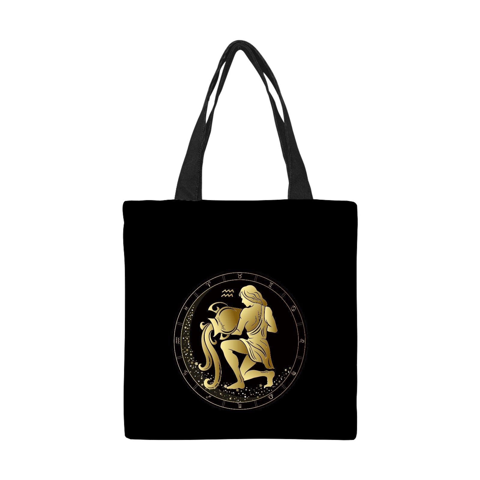 Aquarius The Water Bearer Canvas Tote - LoveLand Productions