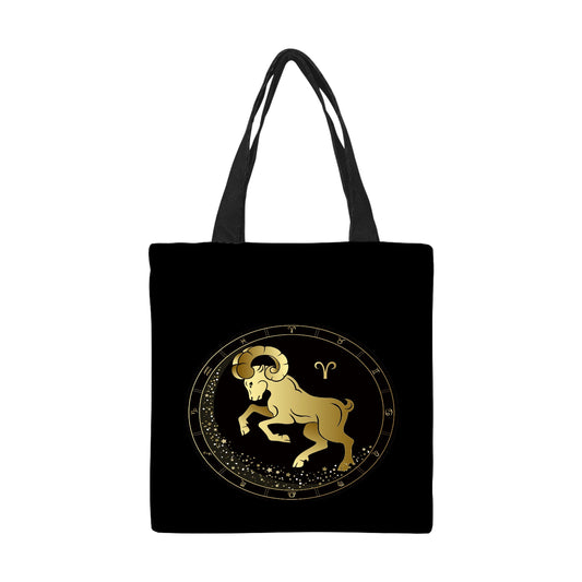 Aries Canvas Tote Bag - LoveLand Productions
