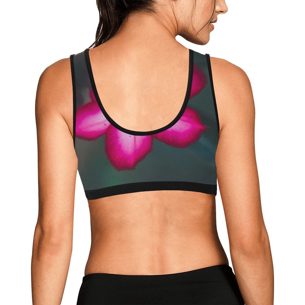 Beautiful Flower Sports Bra - LoveLand Productions