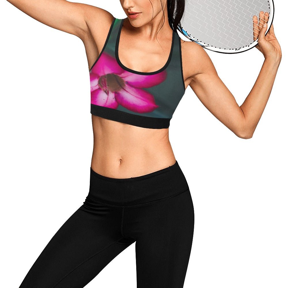 Beautiful Flower Sports Bra - LoveLand Productions