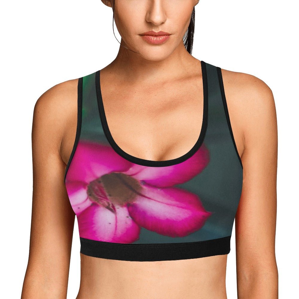 Beautiful Flower Sports Bra - LoveLand Productions