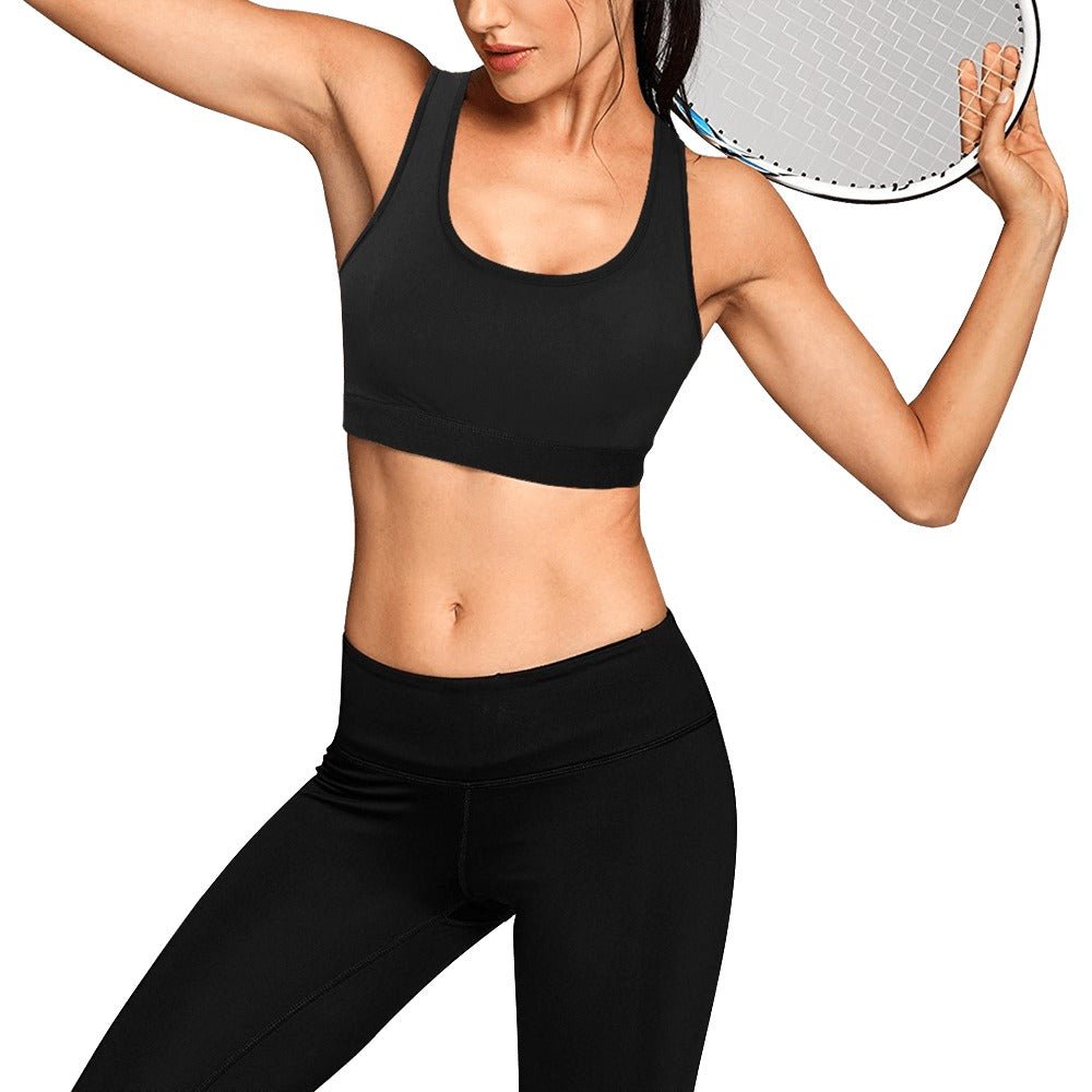 Black Sports Bra - LoveLand Productions