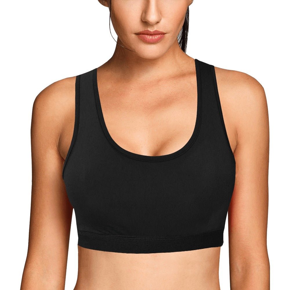 Black Sports Bra - LoveLand Productions