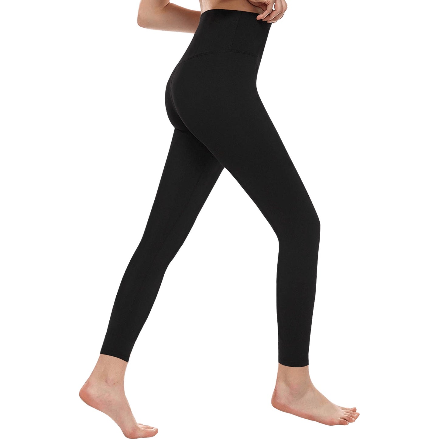 Black High-Waisted Leggings - LoveLand Productions