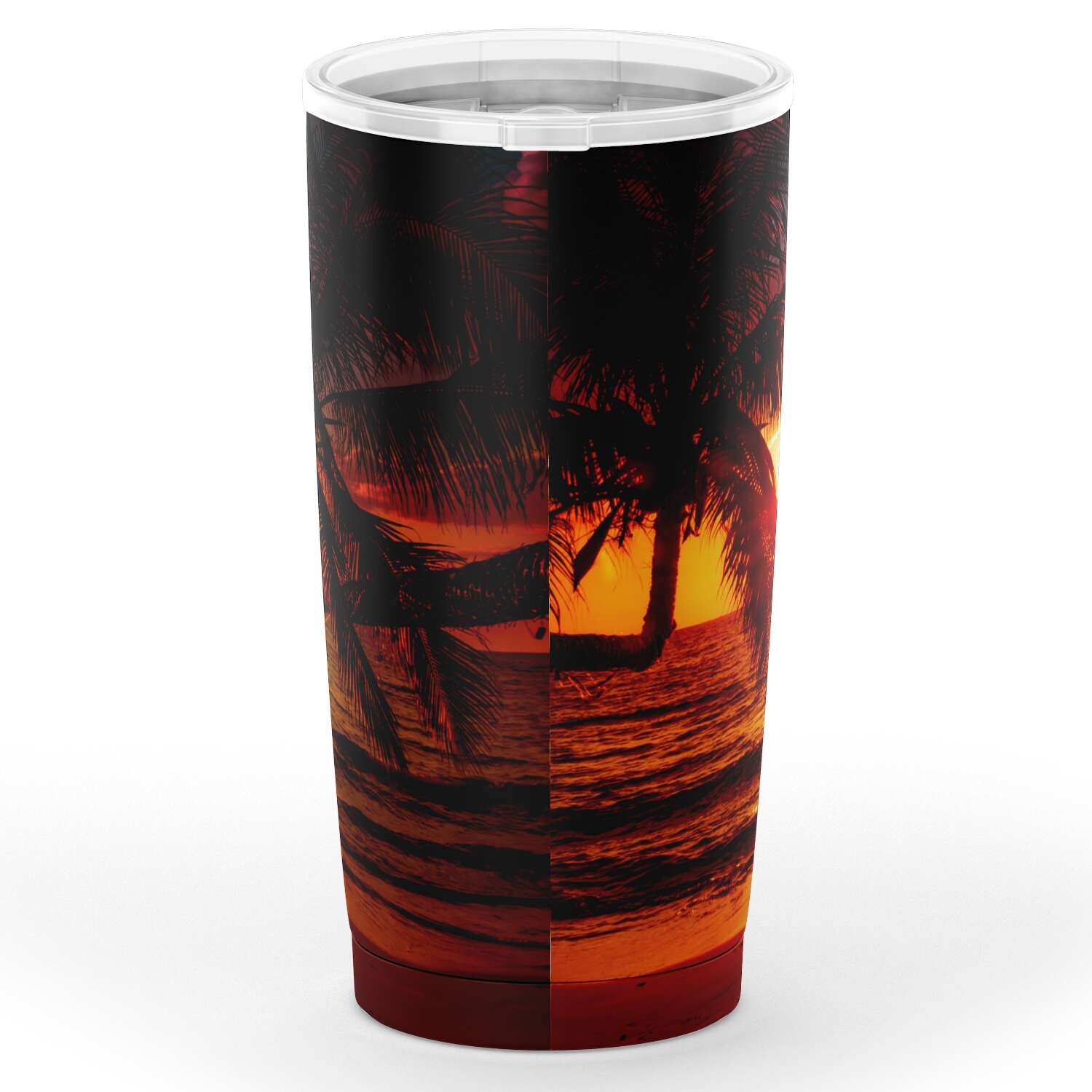 Golden Sunset Aluminum Tumbler - LoveLand Productions