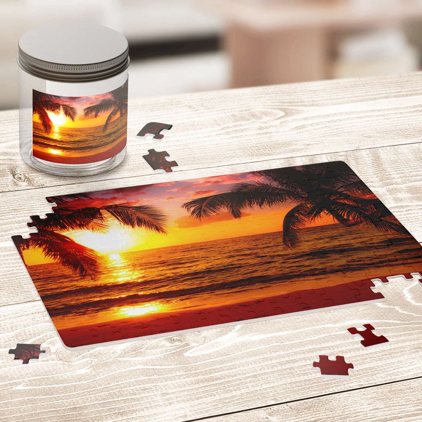 Golden Sunset Puzzle - LoveLand Productions