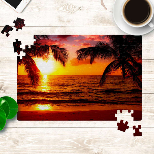 Golden Sunset Puzzle - LoveLand Productions