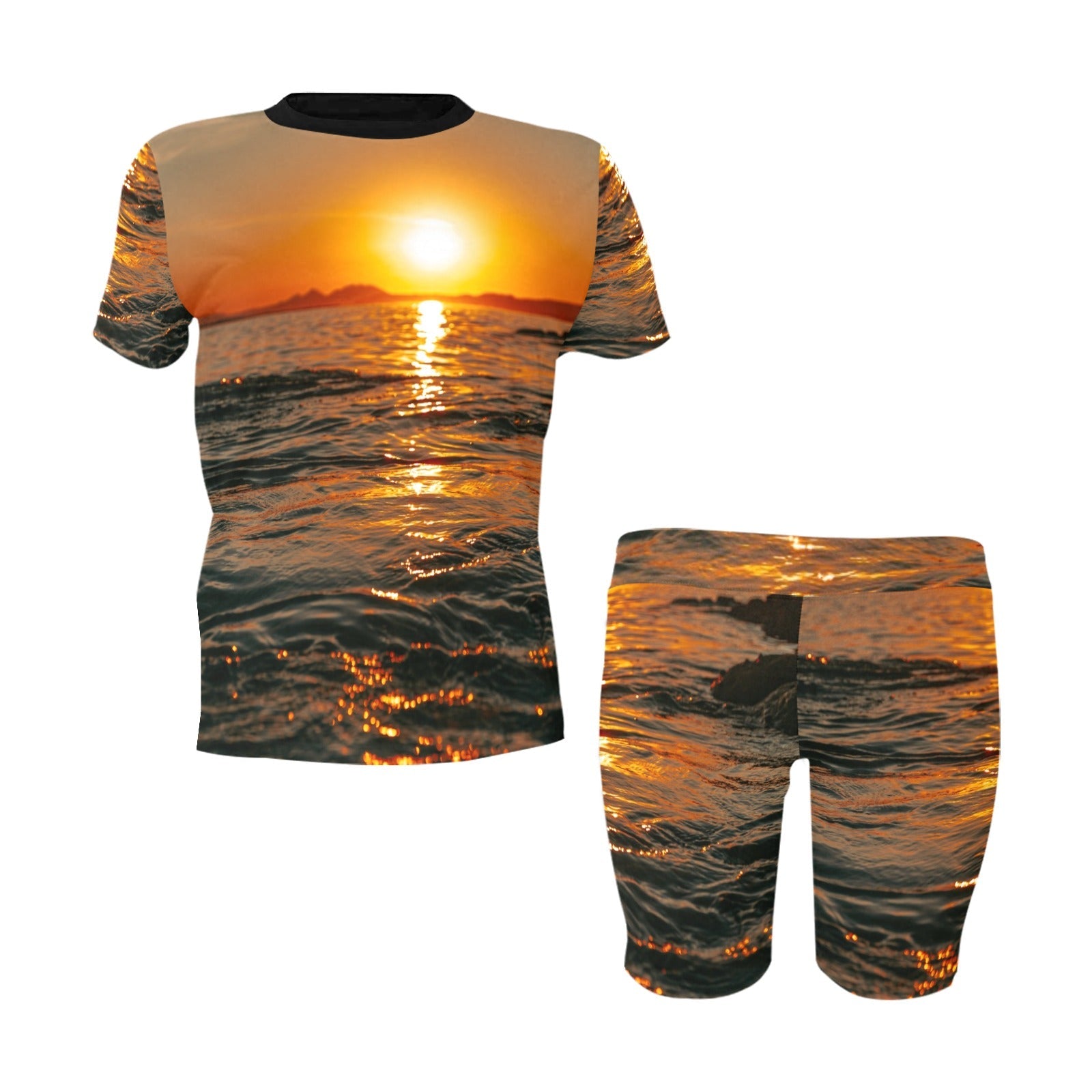 Golden Sunset Yoga Matching Set - LoveLand Productions