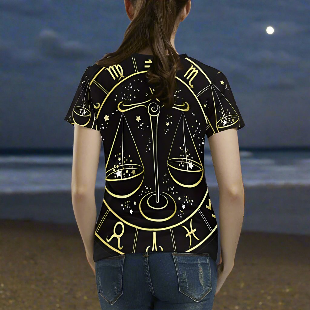 Libra Women's T-shirt - LoveLand Productions