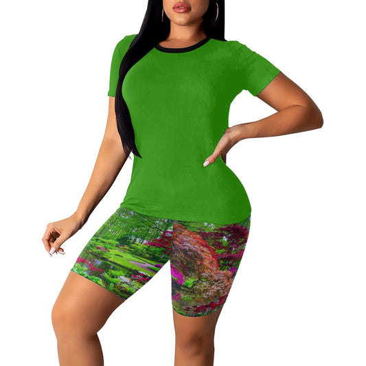 Paradise Women's Short Yoga Set - LoveLand Productions