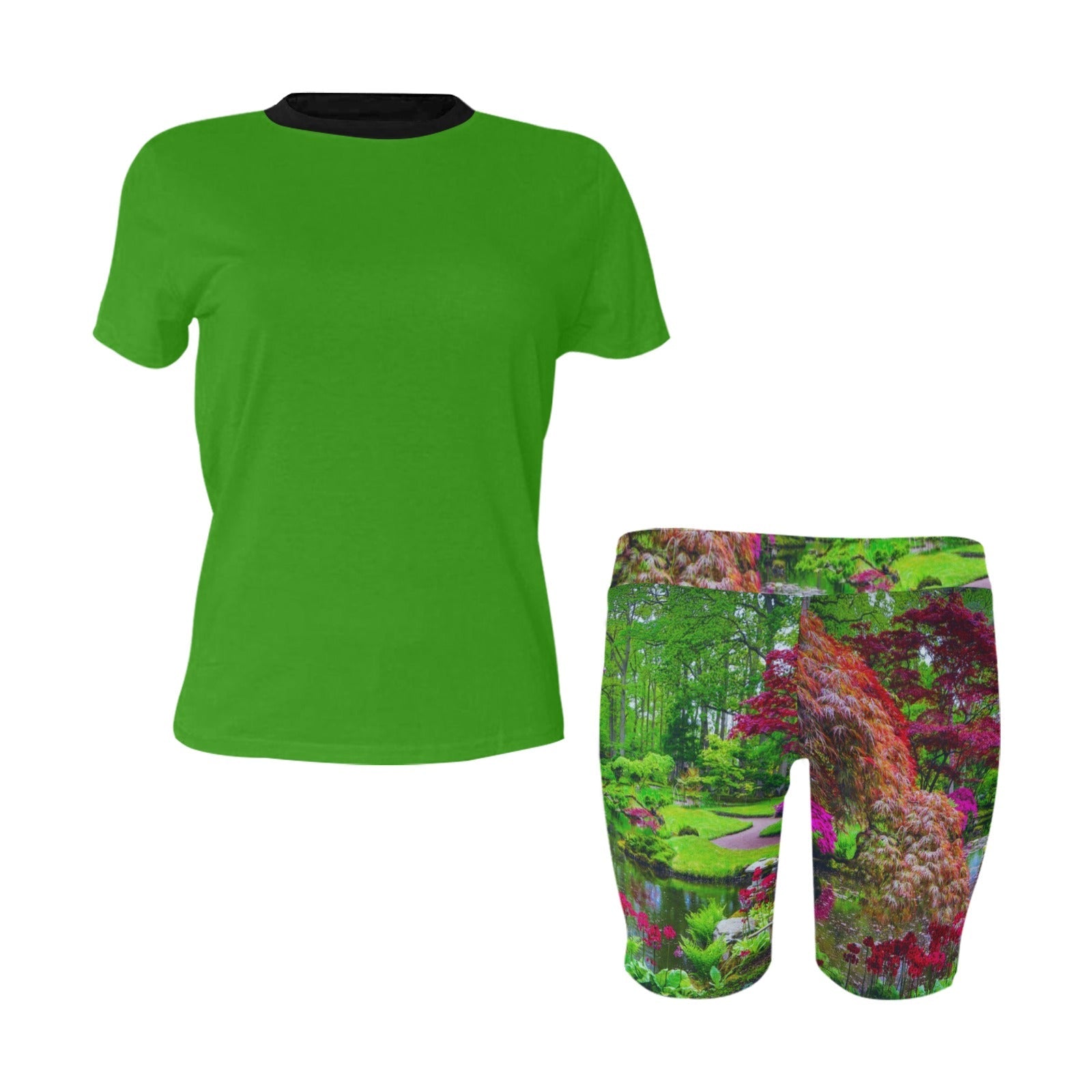 Paradise Women's Short Yoga Set - LoveLand Productions