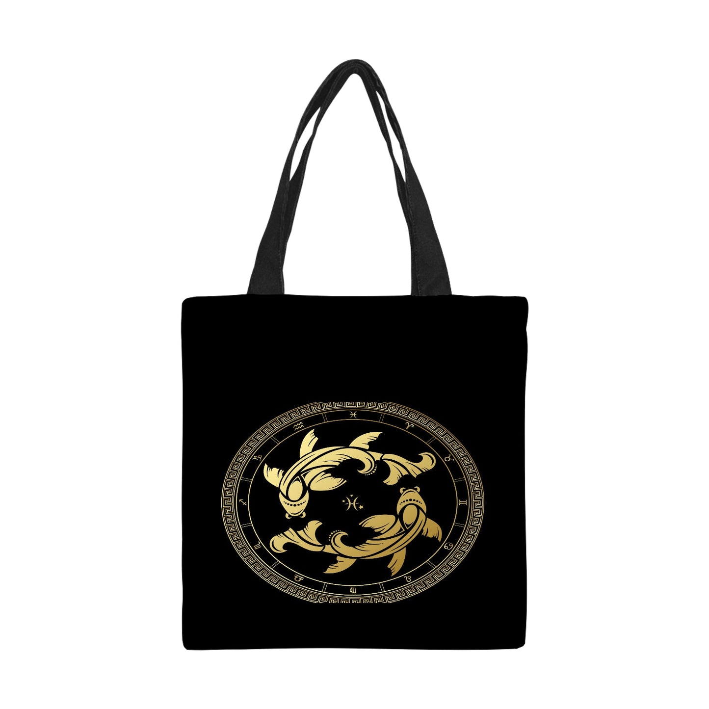 Pisces the Fish Canvas Tote Bag Small - LoveLand Productions