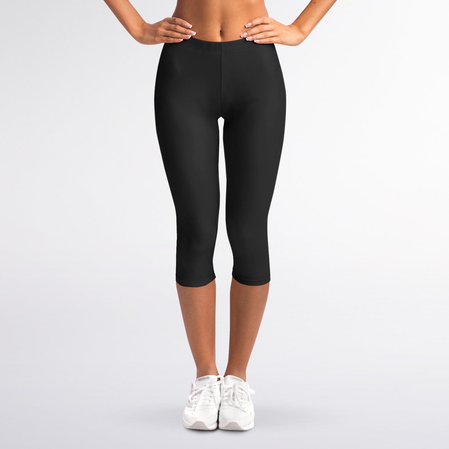 Queendom Basic Black Capri Pant - LoveLand Productions
