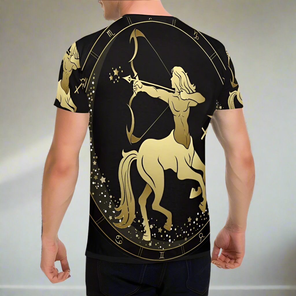 Sagittarius the Archer Men's All Over Print T-shirt - LoveLand Productions