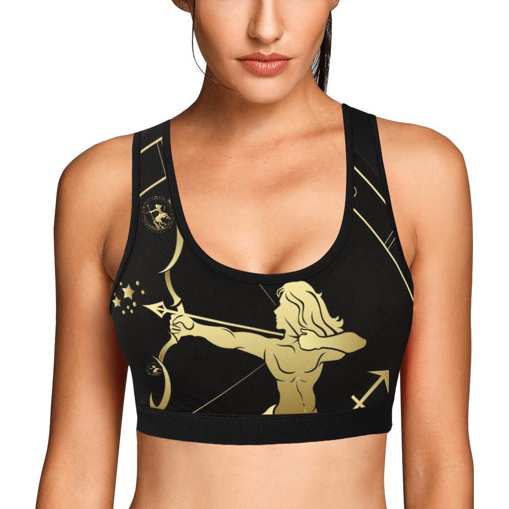 Sagittarius The Archer Sports Bra - LoveLand Productions