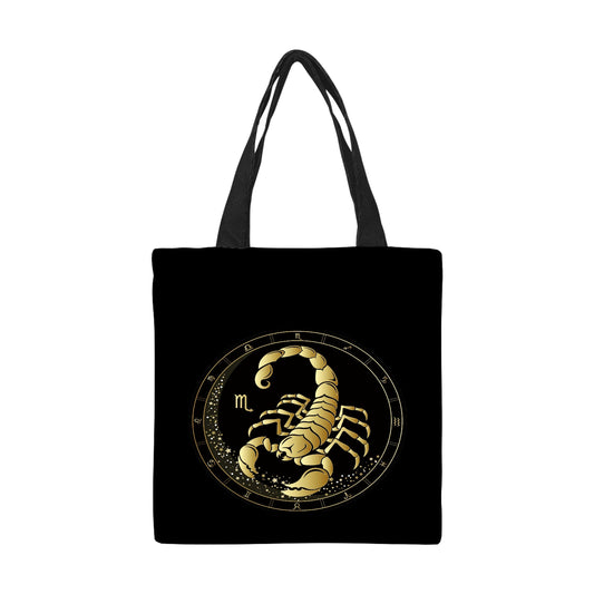 Scorpio Stings Canvas Tote Bag - LoveLand Productions